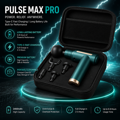 Body masaager | 9 Speed Modes | Long Battery Life
