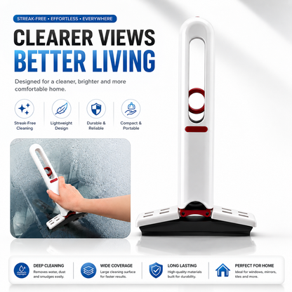 Mini Mop Self Squeeze Portable Cleaning Tool For Desk Glass (1 Pc)