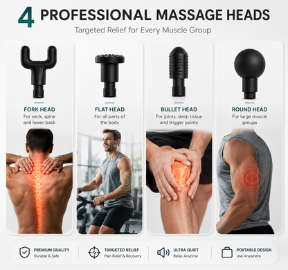 Body masaager | 9 Speed Modes | Long Battery Life